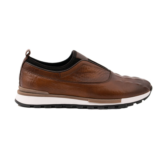 HCANSS SLIP-ON LEATHER SNEAKER