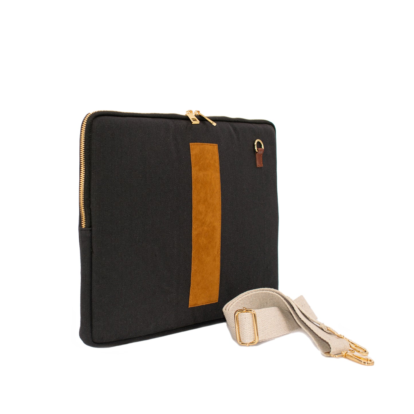 HCANSS ANTHRACITE CANVAS LAPTOP SLEEVE